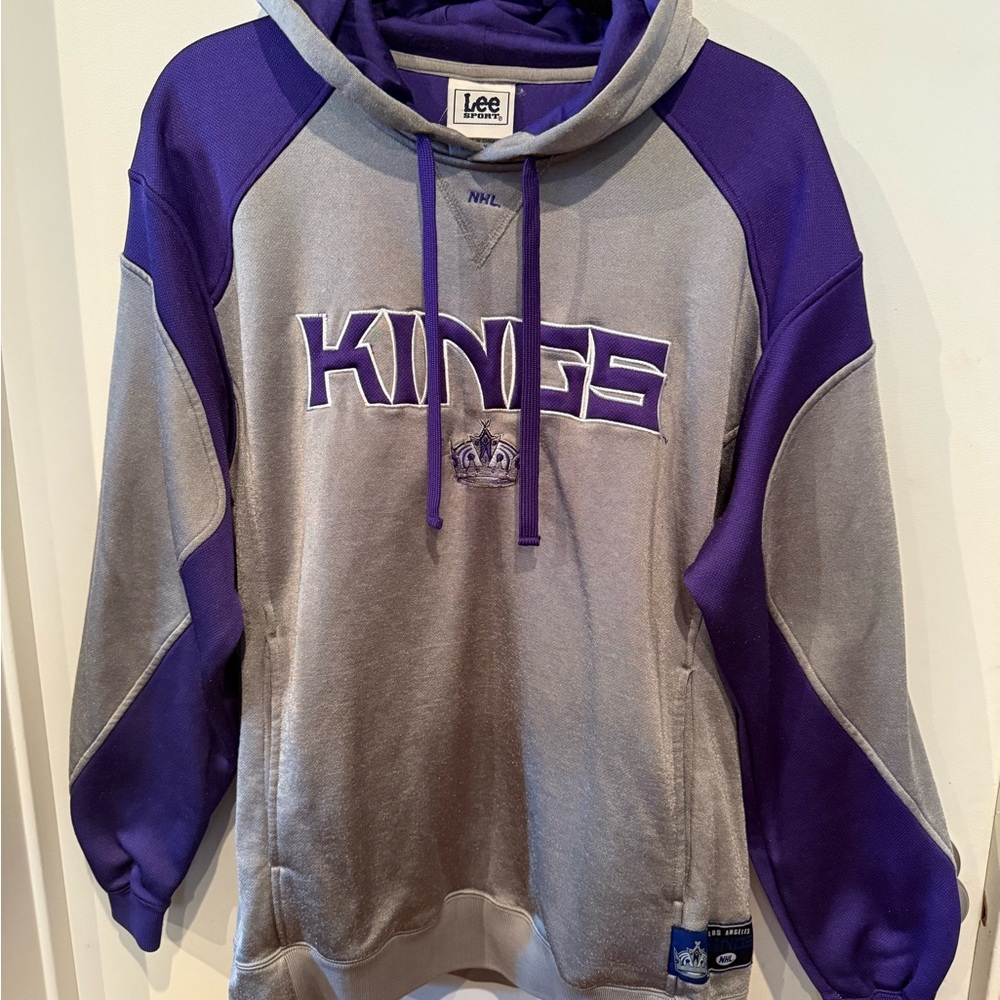Lee Men's Kings Hoodie in Purple and Gray